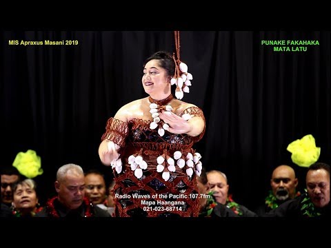 TAUOLUNGA - FEAUHI MISS APRAXUS  MASANI 2019 - JEANAVIEVE VALU POMEE   Radio Waves of the Pacific