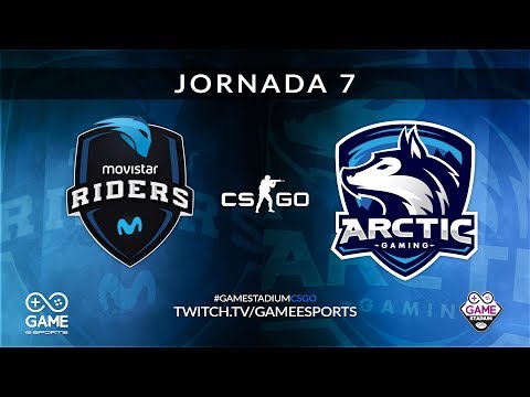 MOVISTAR RIDERS vs. ARCTIC | CS:GO | GAME Stadium Jornada 7