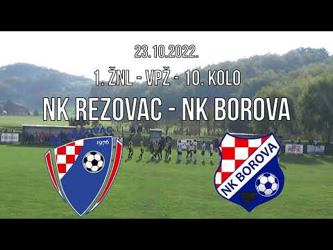 NK Rezovac - NK Borova 7-2 | 23.10.2022 | 10. kolo - 1. ŽNL VPŽ 2022/23