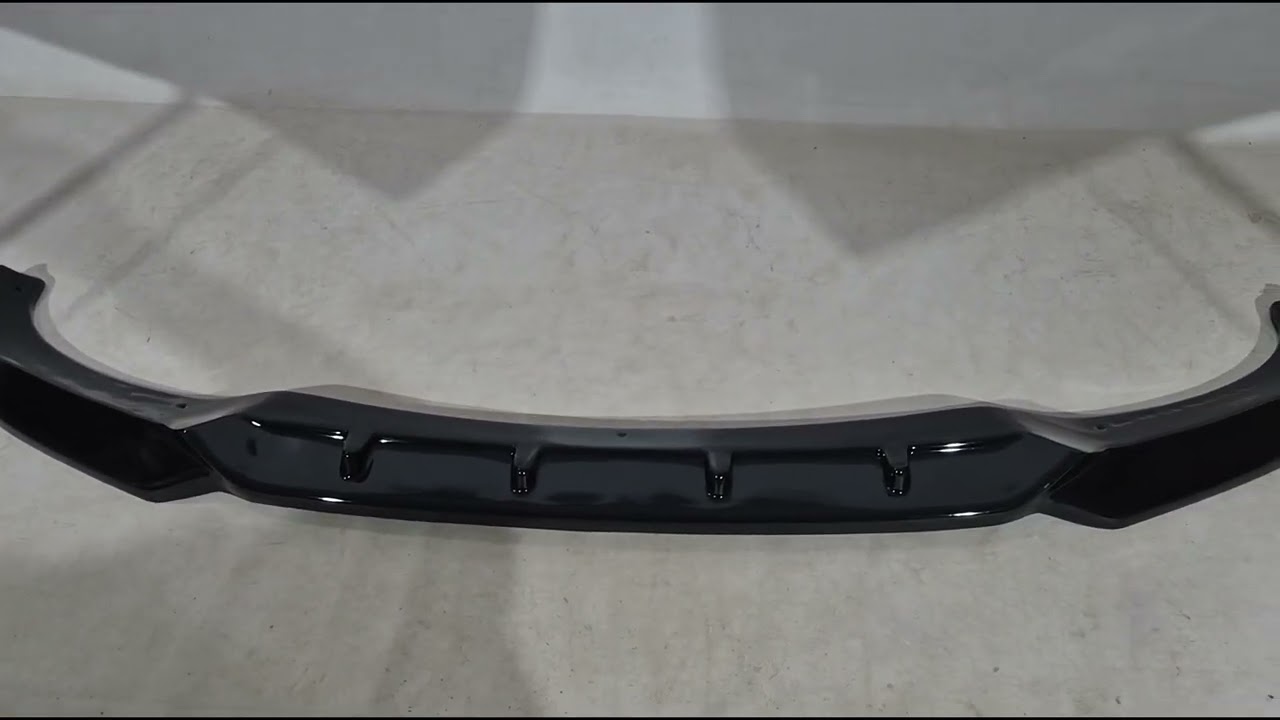 Передний сплиттер DPT V-1 (Для M, Черный Глянец) Video 1