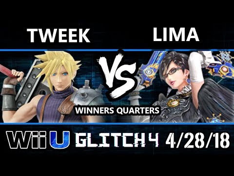 Glitch 4 - P1 | Tweek (Cloud, Bayonetta) Vs. ERG | Lima (Bayonetta) - Wii U Singles Winners Quarters