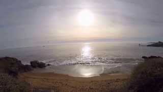 preview picture of video 'Plage de Portmain & Chateau de Pornic (44) | GoPro HD'