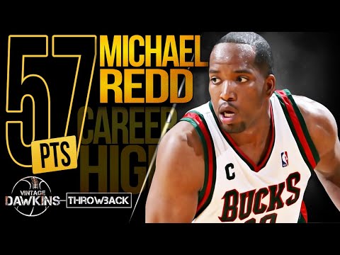 Michael Redd Career-High 57 Pts vs Jazz | Nov 11, 2006 | VintageDawkins