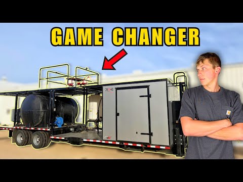 I Wish I Bought This Spray Drone Trailer Sooner!!