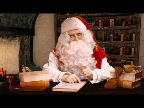 Şaxta baba məktubları aldı.  Santanın uşaqlara cavabı