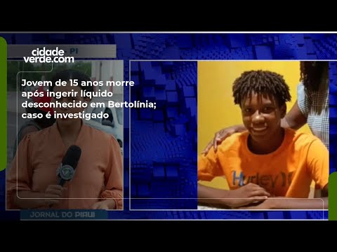 Jovem de 15 anos morre após ingerir líquido desconhecido em Bertolínia; caso é investigado