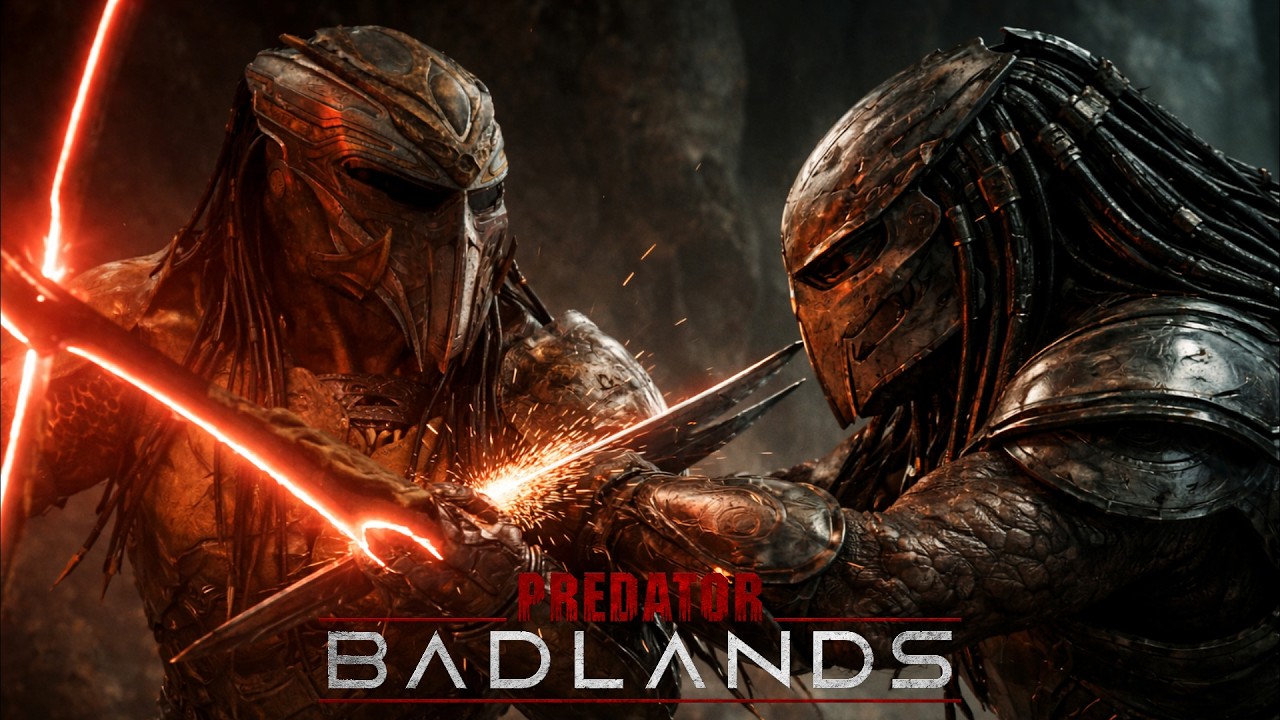 Predator: Badlands (2025) | Elle Fanning Dimitrius Schuster | story of Dek and Kwei Recap & Reivew