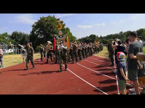 Tag der Bundeswehr 2023 Bruchsal - Ausmarsch Ehrenformation Armeemarsch II, 126