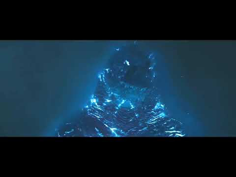 Burning Godzilla blue vs King Ghidorah HD