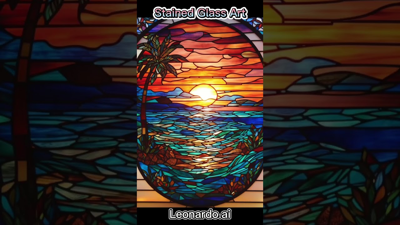 Stained Glass Art by AI