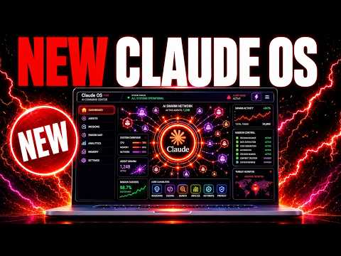 Video Thumbnail: Agent OS + Obsidian + Free APIs + Agent Teams!