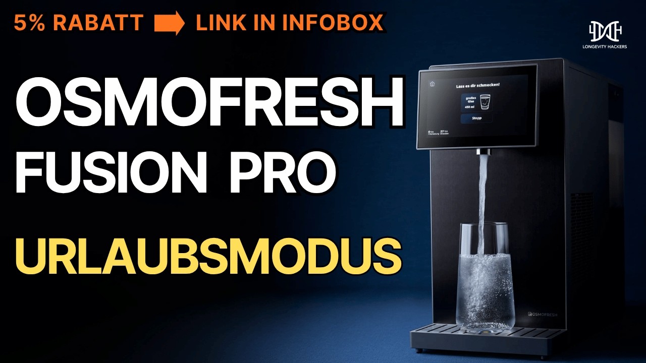 OsmoFresh Fusion Pro vor dem Urlaub: So bereitest du deine Anlage richtig vor - Benedikt Keck Longevity Video (7:33)