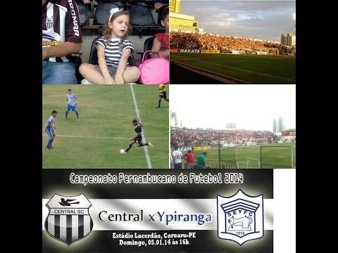 Central de Caruaru 2x0 Ypiranga-PE - Campeonato Pernambucano de Futebol 2014.