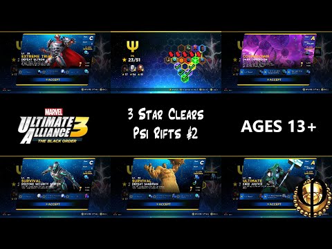 Psi Rift Clears #2 - Ultimate Alliance 3