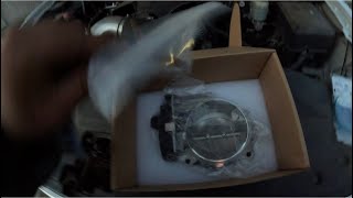 Replacing the throttle body on a 2007-2014 chevy Silverado that has a check engine for tps sensor