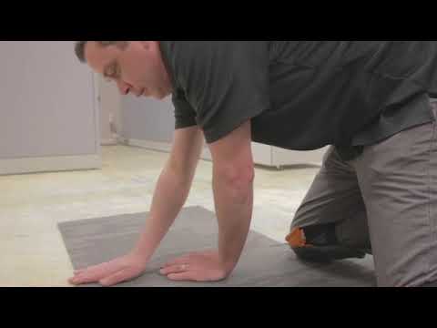 Carpet square install under cubicles 2020