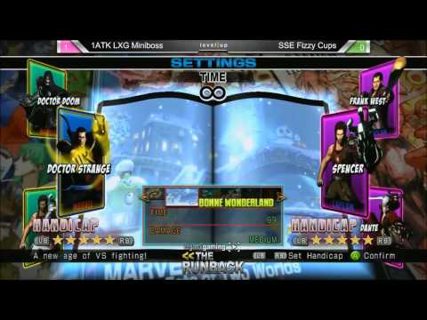 UMvC3 1ATK LXG Miniboss vs SSE Fizzy Cups - The RunBack Pre SCR 2014