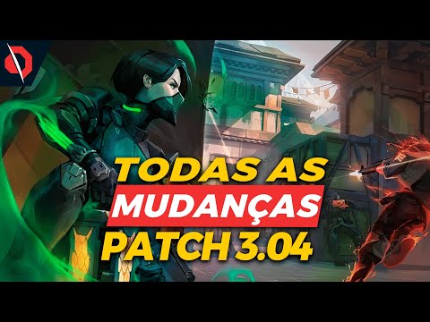 SAIBA AGORA todas as MUDANÇAS que ocorreram no PATCH 3.04 do VALORANT