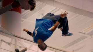ParkourvsMotorcyclist:RacetothetopofTelevisionCentre-TopGear:Series20-BBCTwo