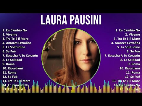 Laura Pausini 2024 MIX Las Mejores Canciones - En Cambio No, Víveme, Tra Te E Il Mare, Amores Ex...