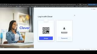 Logging into Clever