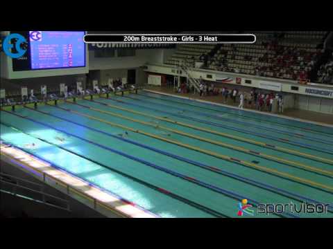 200m Breaststroke - Girls - 3 Heat