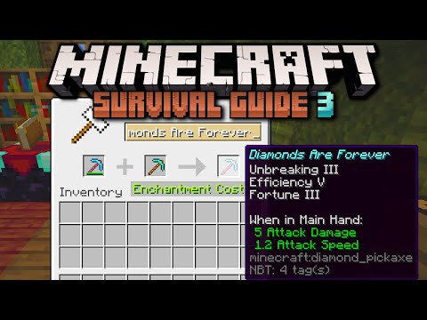 Repairing, Combining, & Disenchanting! ▫ Minecraft Survival Guide ▫ Tutorial Let's Play [S3 Ep.10]