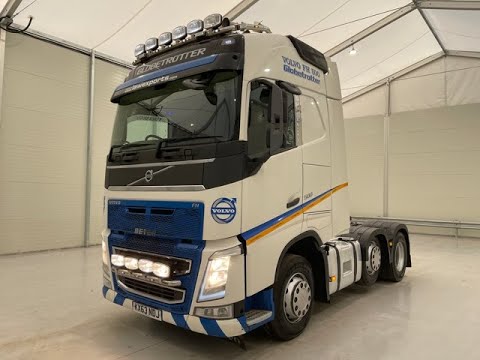 KX63 NDJ - Volvo FH 500 Euro 5 Midlift Tractor Unit | Law Truck Centre UK