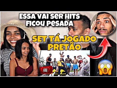 SET TÁ JOGADO PRETÃO (REACT)  Danielzinho Grau, GP, Kadu, IG, Bruninho da Praia, Neguinho do Kaxeta