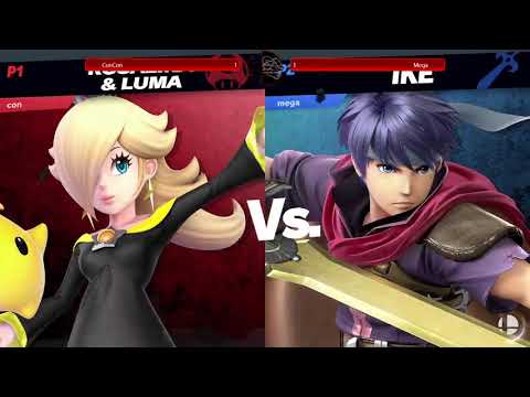 Stevens Ultimate 30 - ConCon (Rosalina, Bayonetta) vs MeGa (Ike) - Winners Finals