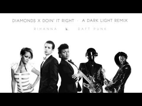 Daft Punk x Rihanna - Doin' It Right x Diamonds (Dark Light Cover Remix)
