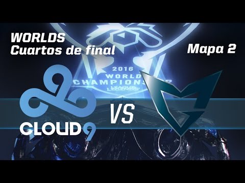 CLOUD 9 VS SAMSUNG GALAXY - #worldsLVP9 - Mapa 2 - World Championship 2016 - Cuartos de final