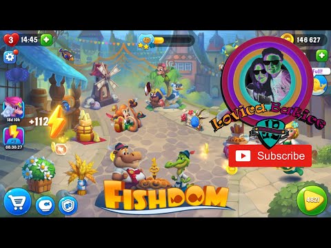 Fishdom - Level 4816 - 4820 - Aquarium Weekend in Germany - Gameplay