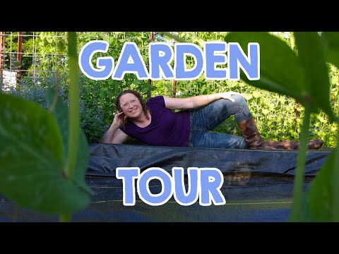 Come Along With Me For Our First Garden Tour Of 2024