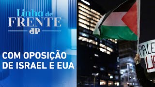ONU aprova resolução para debater Estado Palestino