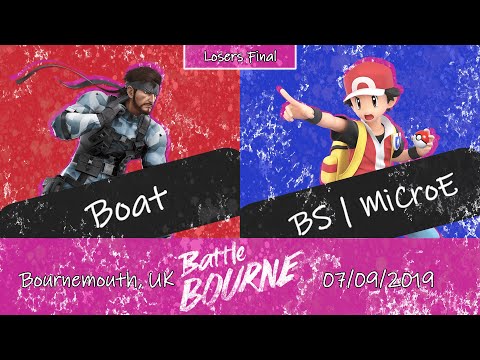 BattleBourne SSBU Singles - Boat (Snake) vs MiCroE (Pokémon Trainer) - Losers' Finals