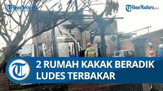 Kebakaran 2 Rumah Milik Kakak Beradik di Semarang, 2 Mobil dan 3 Motor Hangus Terbakar