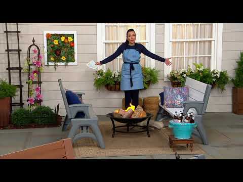 Convert-A-Bench Gen II XL Designer Series Outdoor 2-in-1 Bench-To-Table on QVC