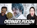 LEO - Ordinary Person Lyric REACTION | Thalapathy Vijay | Lokesh Kanagaraj | Anirudh Ravichander