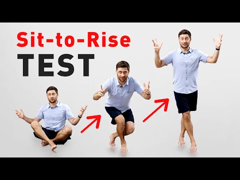 Sitting-Rising Test - Are You Aging Too Fast?