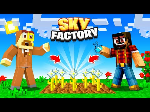 Growing INFINITE NETHER STARS in Sky Factory