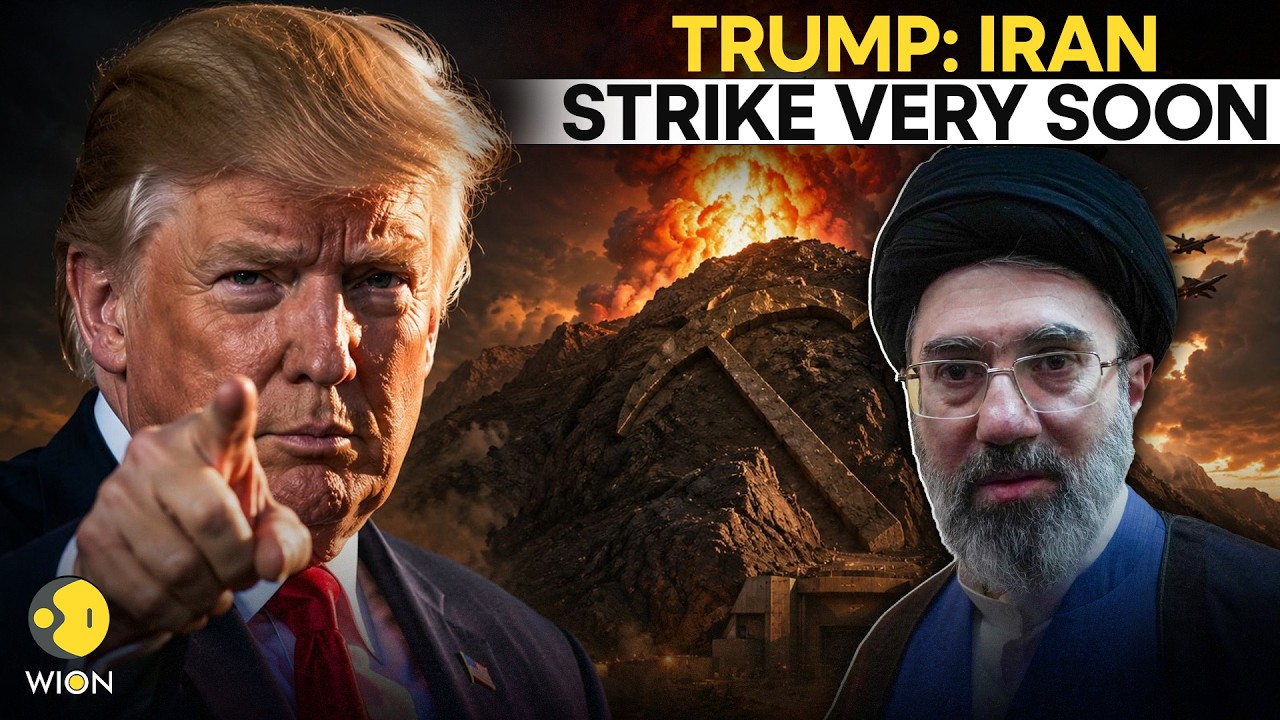 US IRAN WAR LIVE : Trump Threatens STRIKE On Iran’s ‘Pickaxe Mountain’ Nuclear Site Very Soon | Iran