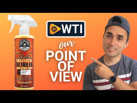 Chemical Guys Leather Detailer Spray - WTI product video review