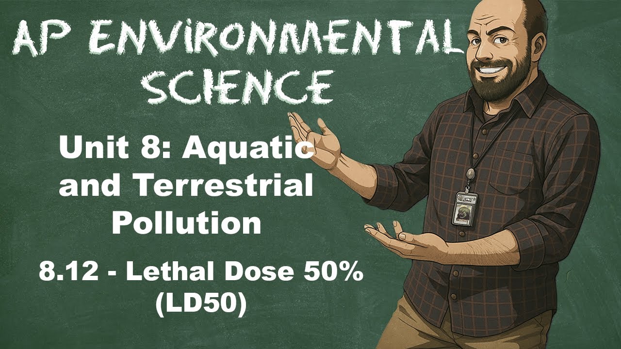 AP Environmental Science Unit 8 – Topic 8.12 Lethal Dose 50% (LD50)