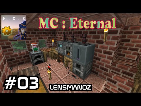 Minecraft MC:Eternal - Ep 3 | EnderIO Basic Machines