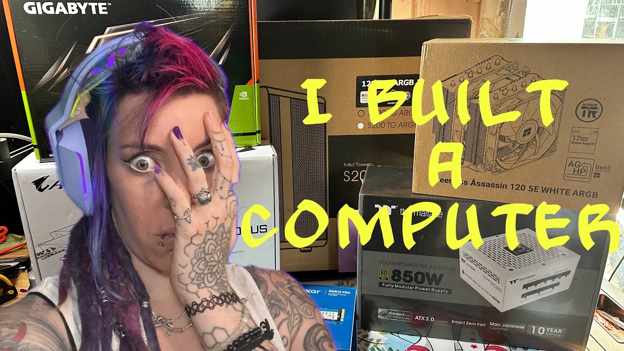 ITS A COMPUTER BUILD | I build a computer for the second time | week 32 vlog