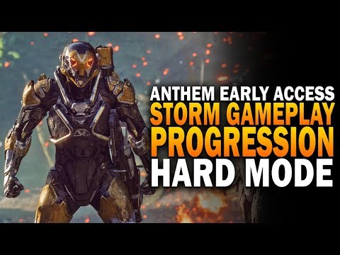 Anthem Early Access Hard Gameplay - Storm Javelin, Stronghold & Progression