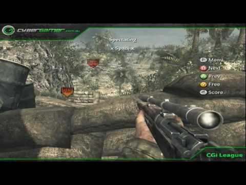 Cybergamer Call of Duty Xbox 360 Pro League Round 4 Highlights 1/2