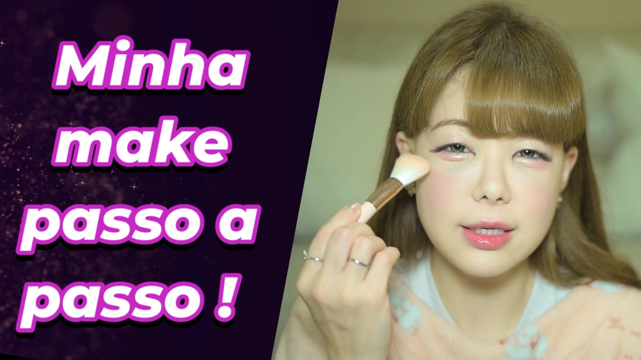 Minha maquiagem passo a passo!