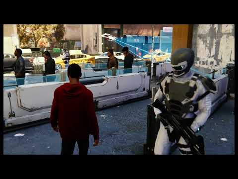 Spider-Man - First Day: Play as Miles Morales: Go To FEAST Shelter: Pass Sable Checkpoint (2018)